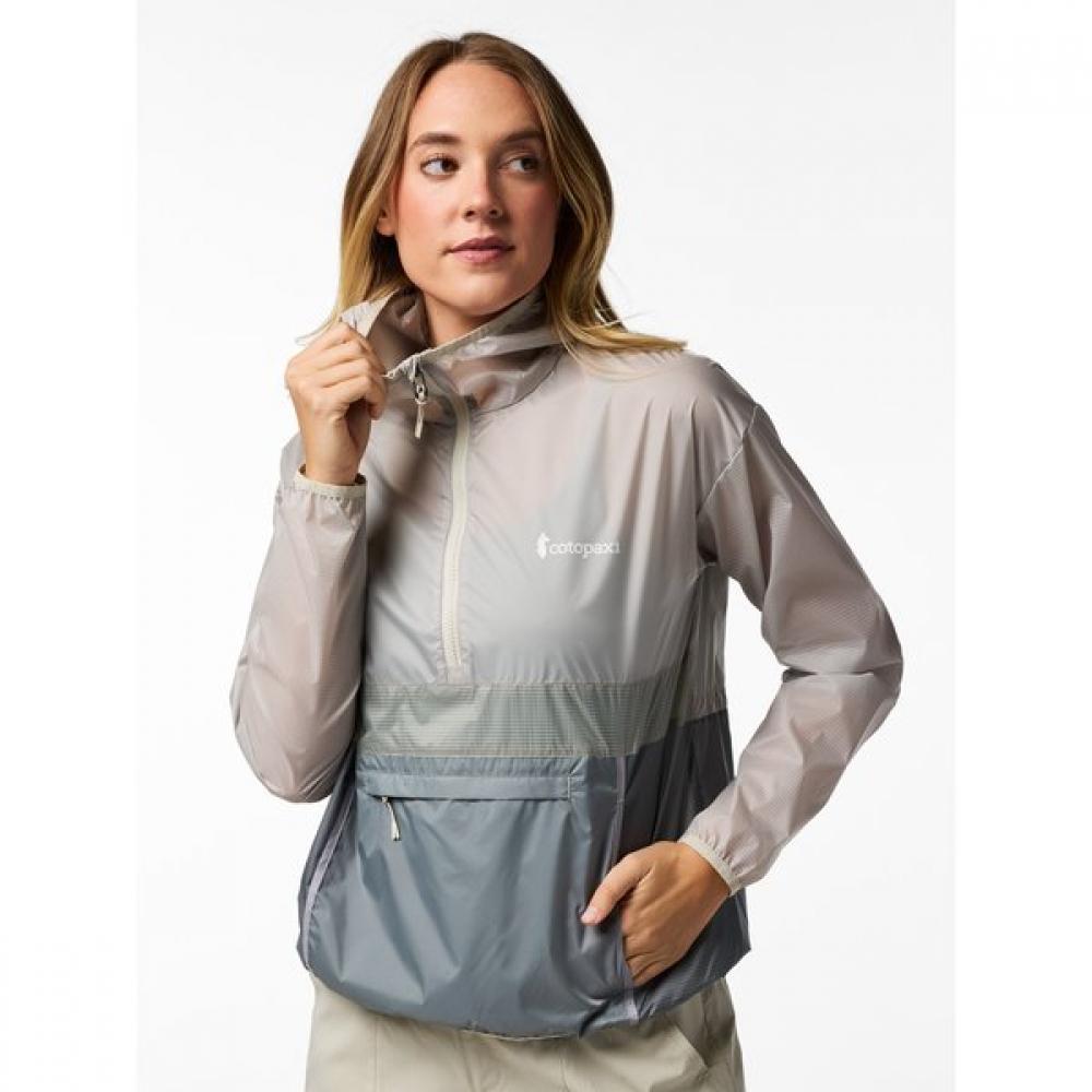 Cotopaxi Tekka Half Zip Windbreaker For Women SMELL THE BEGONIAS-MD