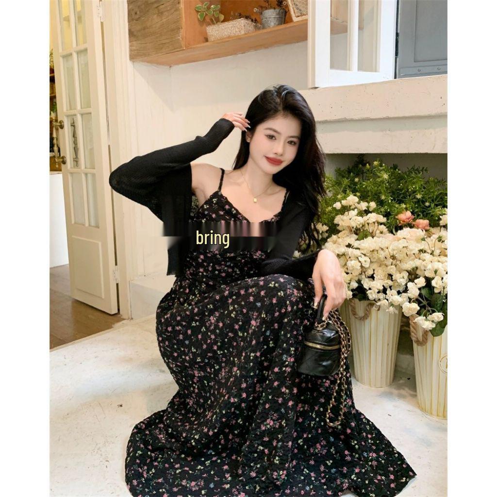 Elegant Petite Plus Size Camisole & French Cardigan Set - 2026 New Style