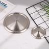 7.5/14CM Stainless Steel Leak Proof Cup Lids Durable Dust-proof Mug Cover Drink Cup Lid Kitchen Fresh Keeping Cover