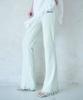 New Arin Pop Pop High-Waist Raw Hem Pants(3Colors)