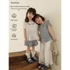 Youyou Girls' Summer Two-Piece Set