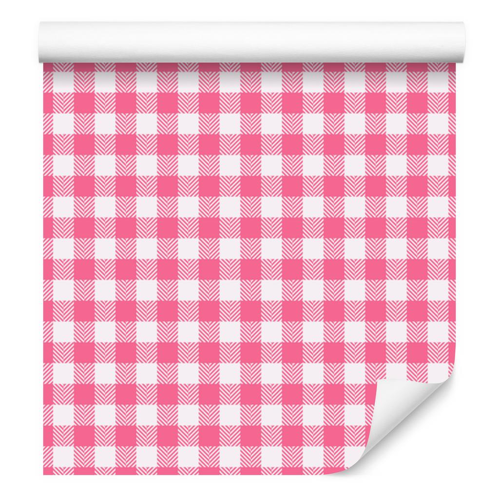 Wallpaper Fabric Pattern Subtle Detail, Powder Pink 50x1000