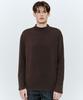 Bitou 247 Logo Mock Neck T-Shirt Brown