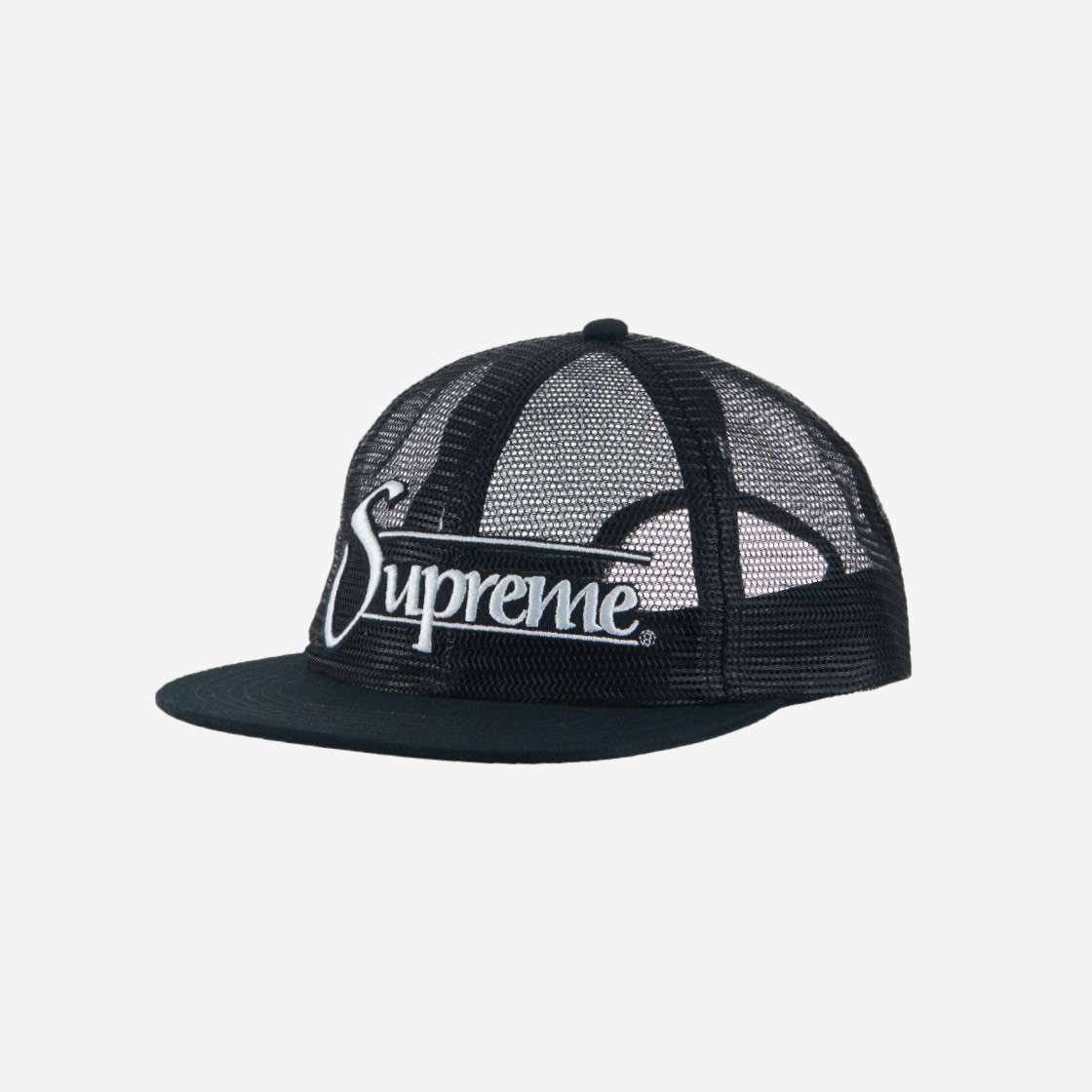 

Supreme Mesh 6 Panel Cap Black 23SS -