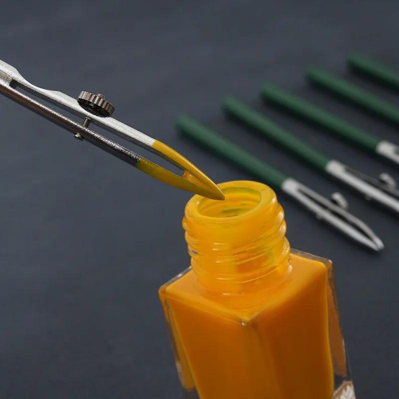 1 Stk. Lederkantenöl Kleben Färben Malstift Applikator Schneller Farbroller Werkzeug DIY Lederhandwerk Werkzeuge