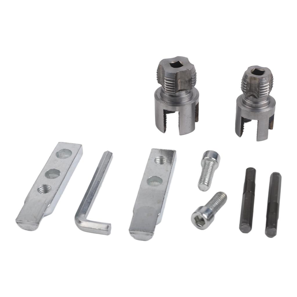 For DIY Enthusiasts 1 2 Inch PVC Thread Maker Pvc Pipe Thread Cutting Tool Dies Tools DIY Plumbing Tool 3-Piece Set