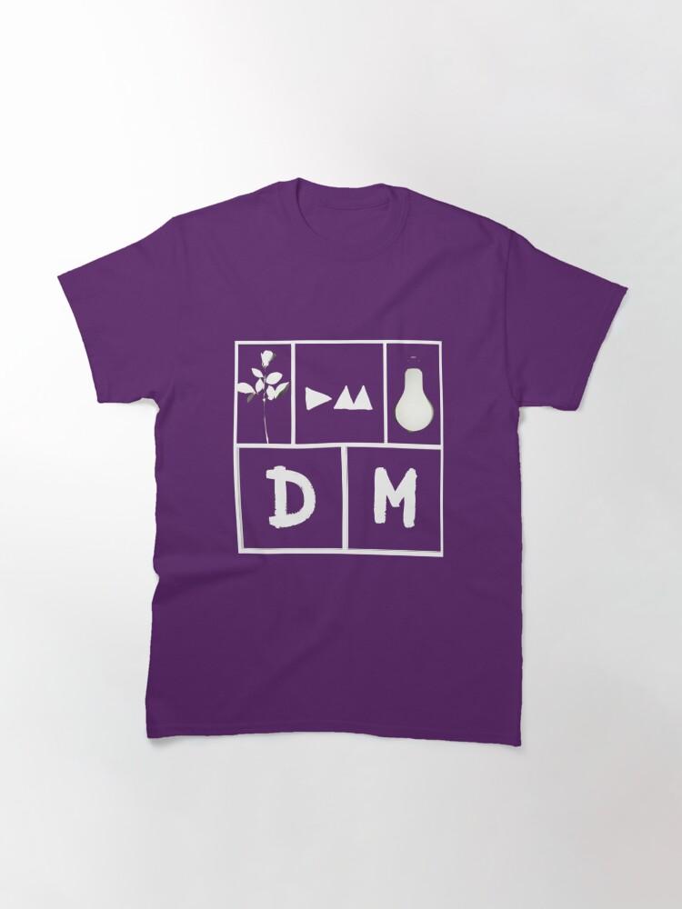 Depeche Mode Minimal Symbol Art – Abstract Monochrome Design Classic T-Shirt