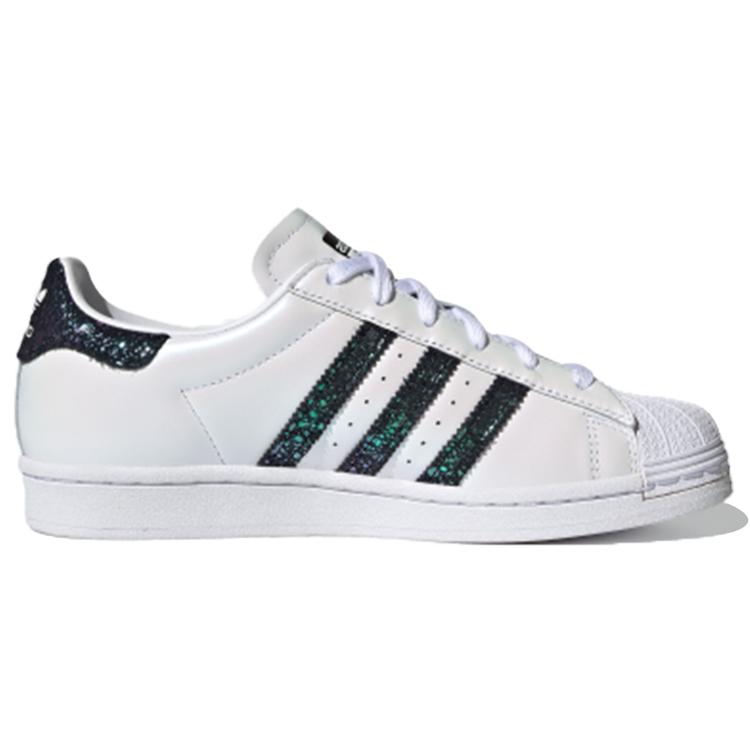 adidas Superstar White Black Splatter Women's H04237