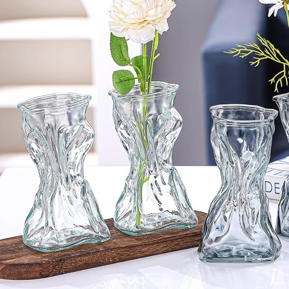 Centerpieces Transparent Irregular Vase Hydroponic Art Plant Bottle Desktop Display
