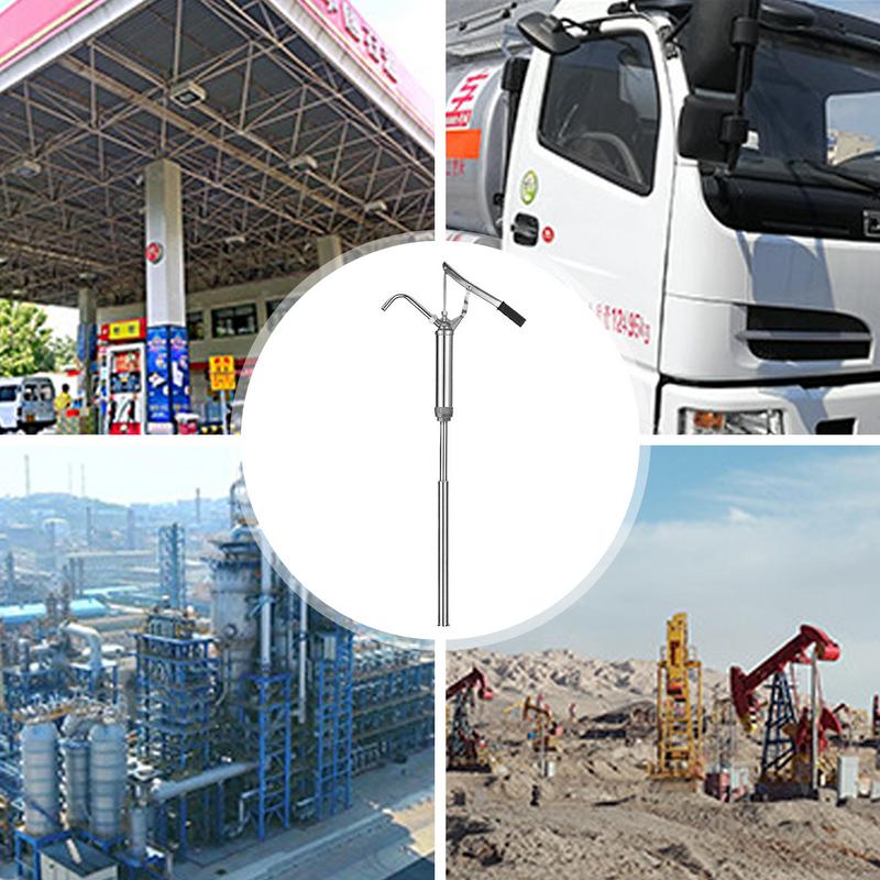 Hand Oil Transfer Pump Sturdy Hand Pump Drum Pump Efficient Fluid Transfer Ergonomic Handle Oil Transfer Pump Oil Drum Pump For