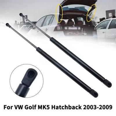 Çift Araba Arka Kamyon Bagaj Kapağı Bagaj Kapağı Bagaj Amortisörü Gaz Destekleri Kaldırma Destek Çubukları VW Golf MK5 Hatchback 2003-2009 1K6827550D