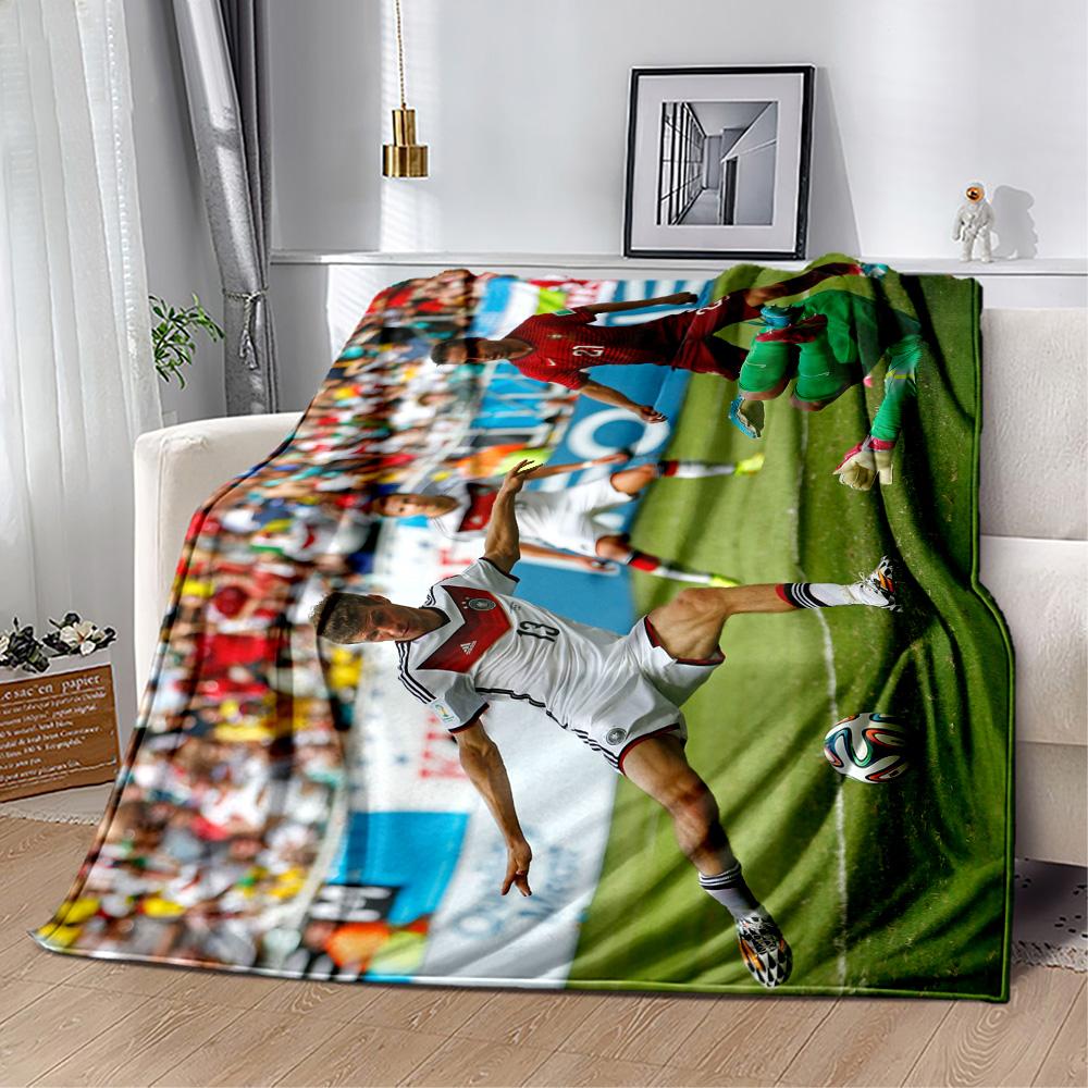 Cristiano Ronaldo's Legacy Blanket Ultra-Soft Suitable for Office Office Chair Seaside for All Seasons Digital Print