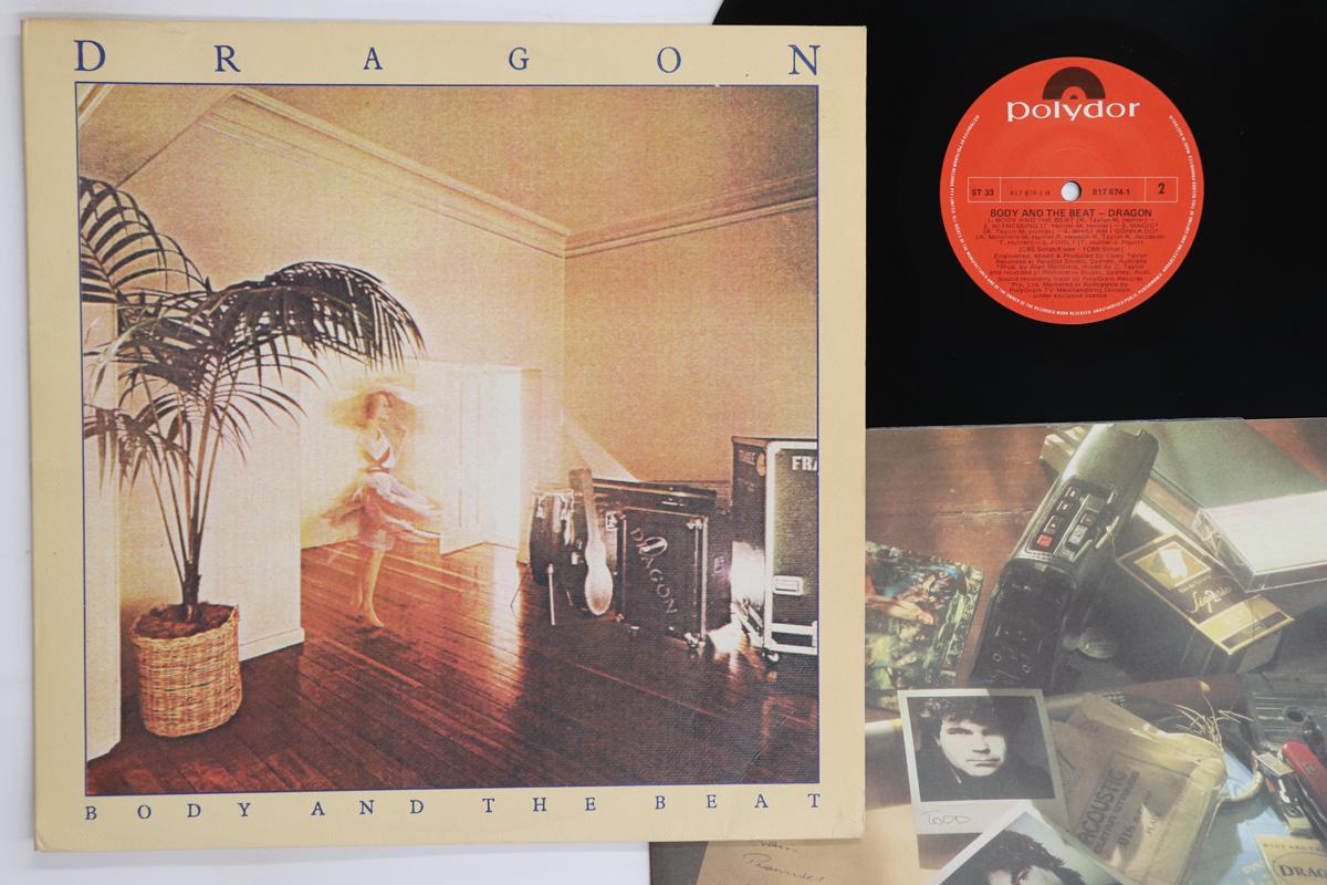 

LP Record DRAGON Body And The Beat 8178741 POLYDOR 1984 Australia Rock Used