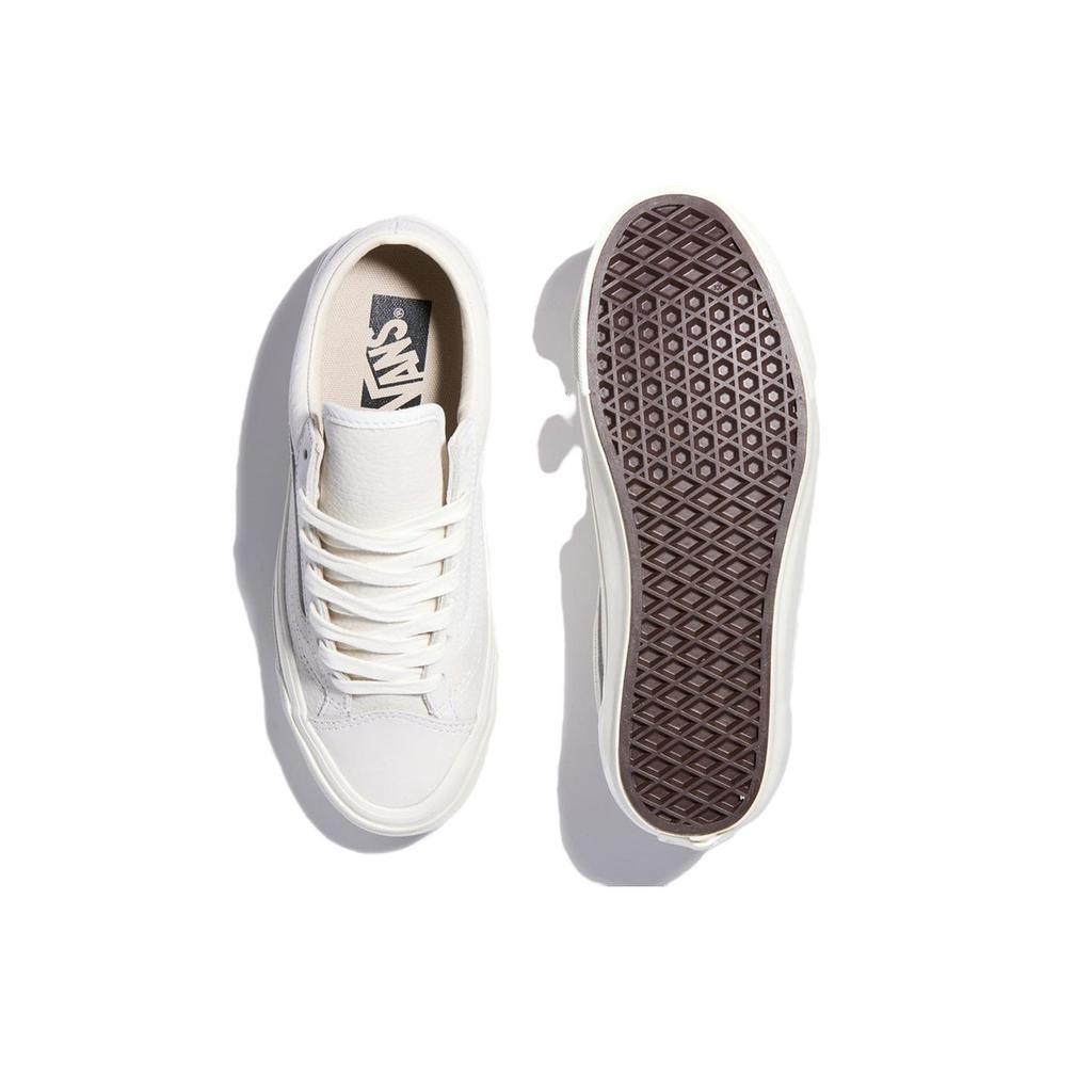 Vans Premium LX Old Skool 36 Sapatos de Skate Confortáveis de Cano Baixo Tênis Unissex Branco VN000D57WHT1