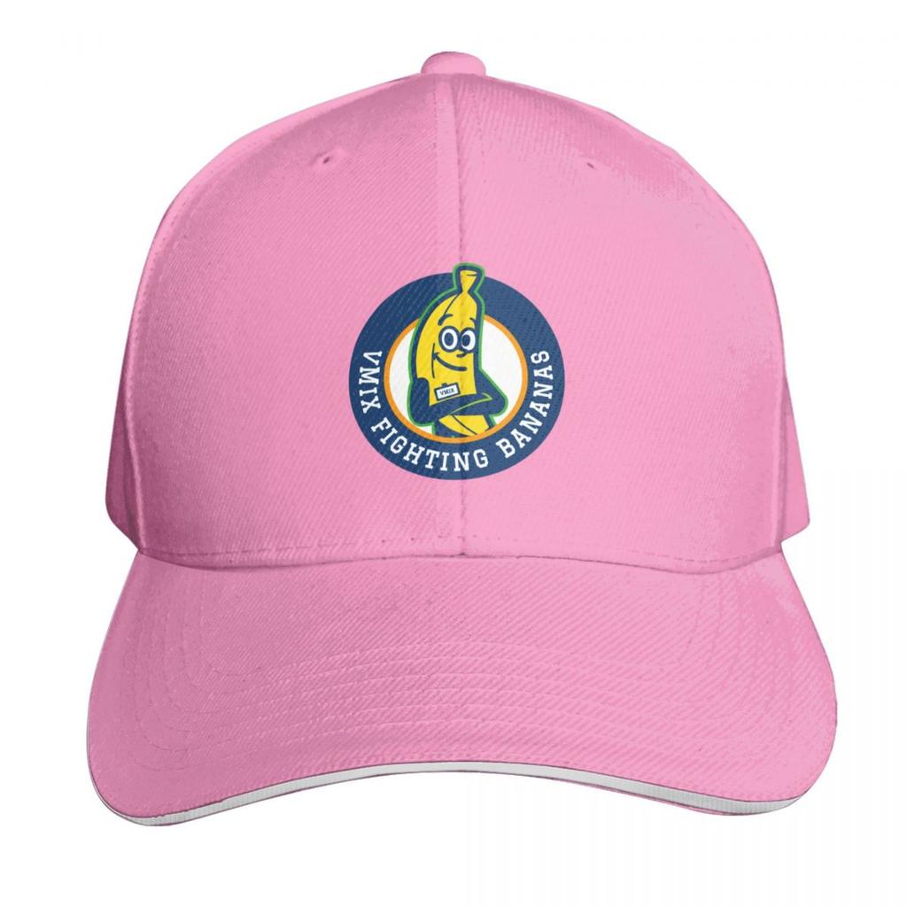 vMix University Fighting Bananas Varsity Design Baseball Cap Streetwear Hat Baseball Cap Vintage Boy Child Womens