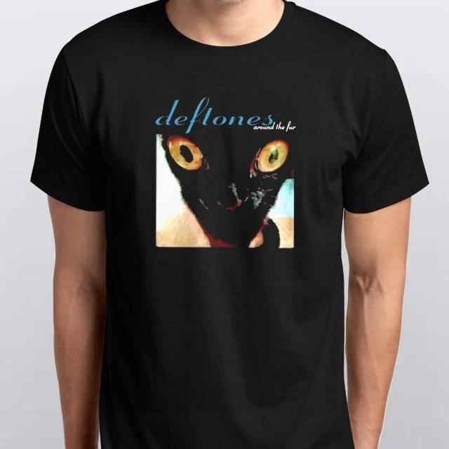 

Deftones Графическая Мужская Унисекс Футболка S M L XL XXL 3 4 XL цвета Черный L