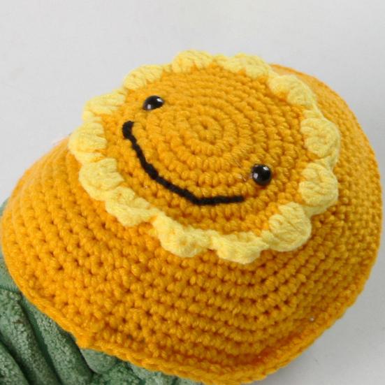 Sunflower Sweater for Turtle Knitted Warm Outfit with Adjustable Strap Winter