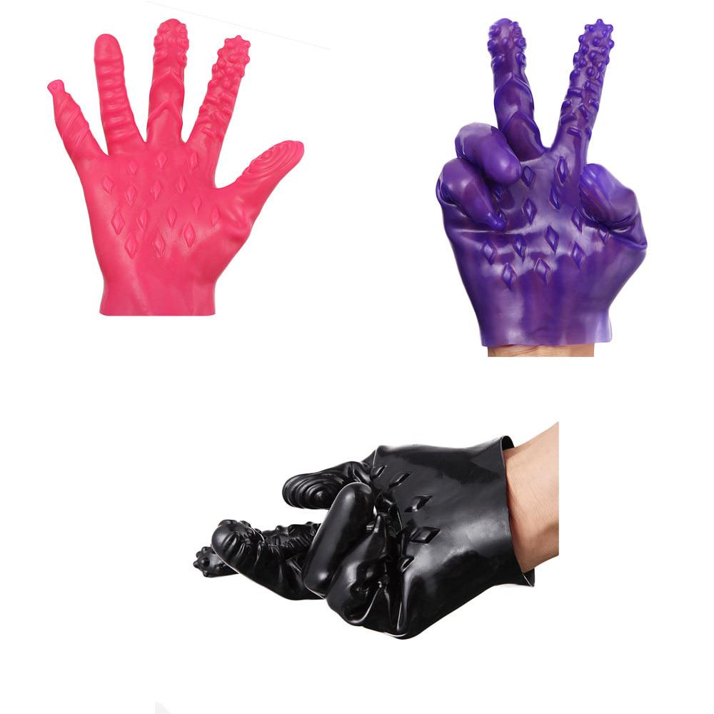 SM Erotický oblek Sexuální hračky pro dospělé Zboží Anální Pro ženy a muže Masturbátor Masážní tyčinky bodu G Rukavice