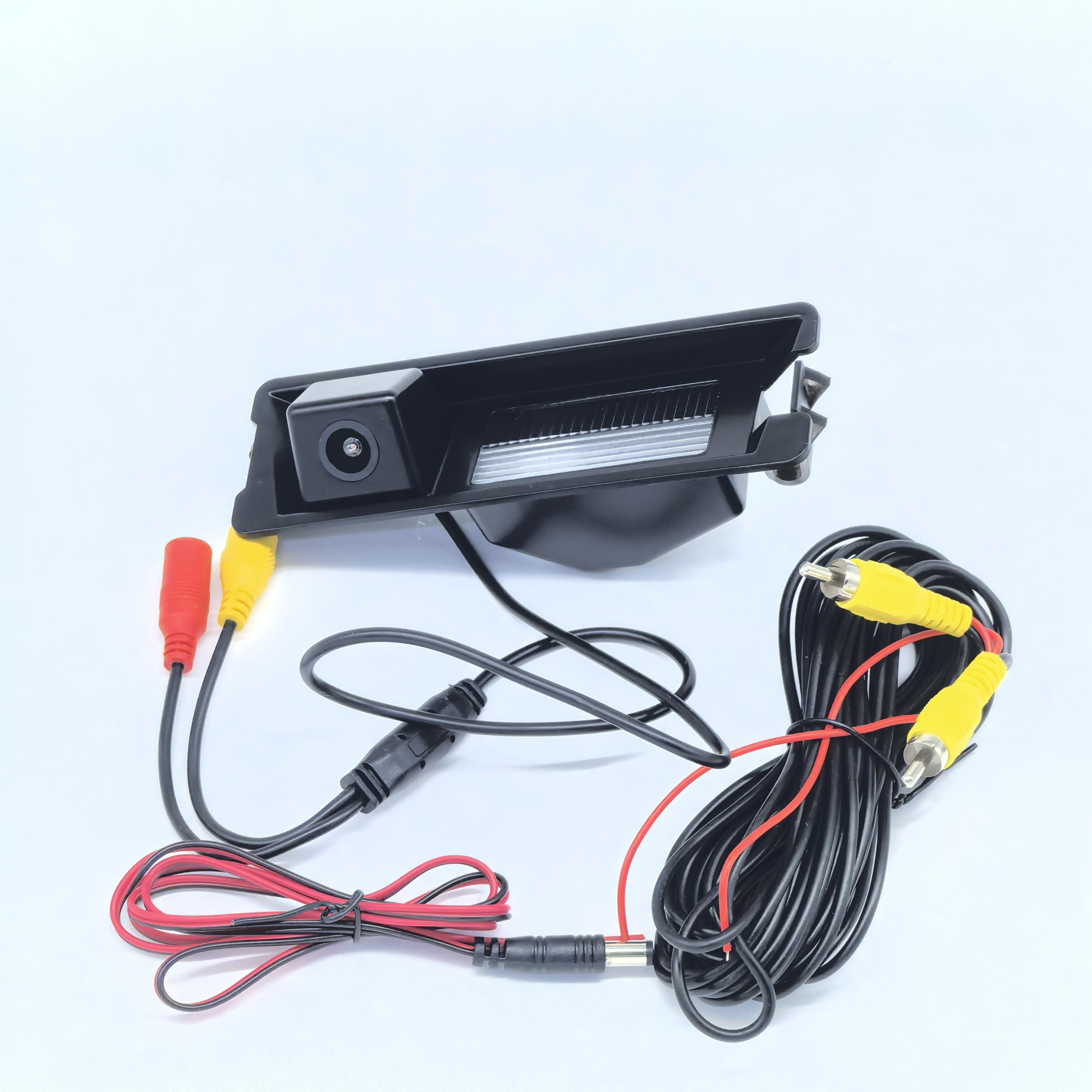 

CVBS CCD HD 170 Degrees Parking Car Rear View Camera Reverse Backup For Nissan March Renault Logan Sandero only camera чёрный