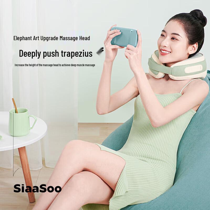 

SIAASOO N2 Neck and Shoulder Massager Pillow with Heat