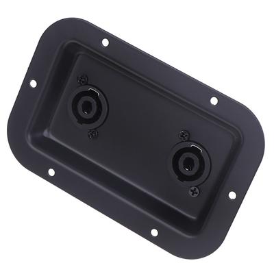 Plate Socket Junction Box Clip Guitar Dual Large For Pa Speaker Cabinets Socket Junction Box Clip Accessories