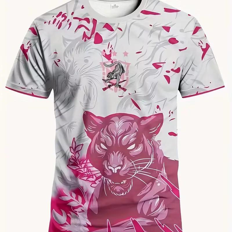 Men s Novelty T-Shirt 3D Digital Printing Short Sleeve S