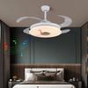 44 IN 1 2 Inches Modren RGB Ceiling Fan with Light APP Bluetooth Music Fans Light Bedroom Smart Ceiling Lamps With Remote Control