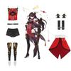 NSPSTT Genshin Impact Liyue Hokuto Cosplay Costume, Uncrowned Dragon King Hokuto Cosplay, Genshin Impact Style (Hokuto Cosplay, No Wig, Size XS)