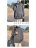 Korean Style Men's High Neck Woolen Cardigan - Retro Loose Knitwear for Autumn/Winter 2025