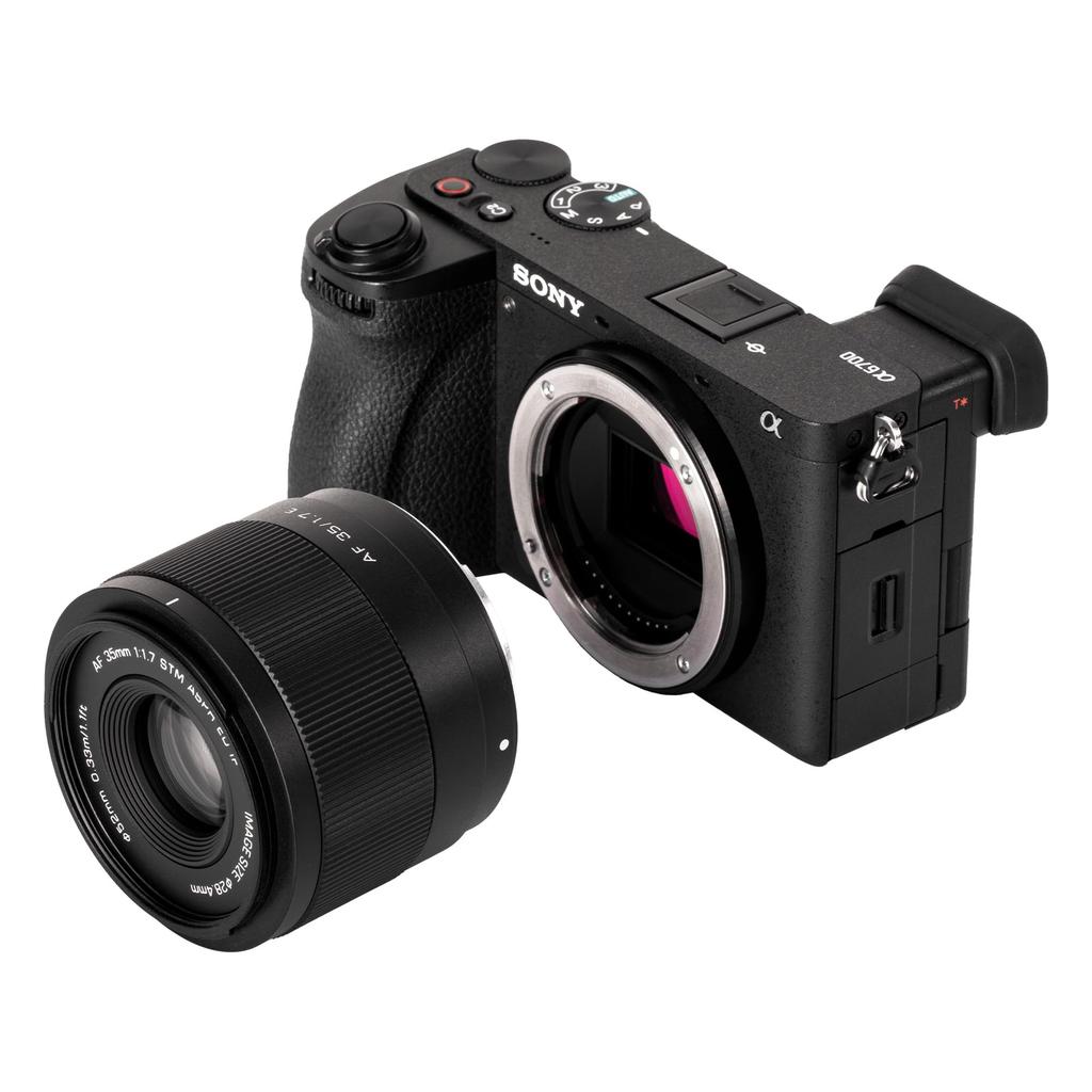 VILTROX AF 35mm Compact and Large Aperture Sony Interchangeable Compatible with Sony and Other Mirrorless F1.7 E-Mount Lens, Lightweight, APS-C,