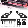 4WD Roof Rack Mount Hi Lift High Farm Jack Holder Offroad Hinge Bracket Hinge/Door For Jeep Wrangler JK JL 2007-2024 2/4 Doors