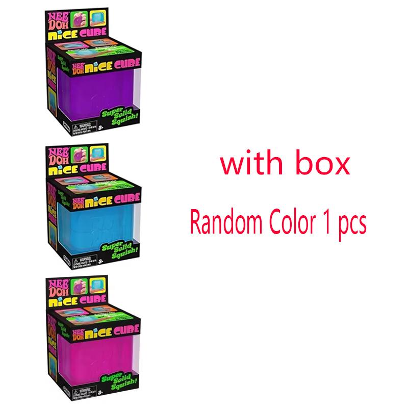 In Stock  Schylling Needoh Nice Cube Sensory Toy Anti-Stress Blocks Stress Relief Pressure Relief Souvenir For Kids /