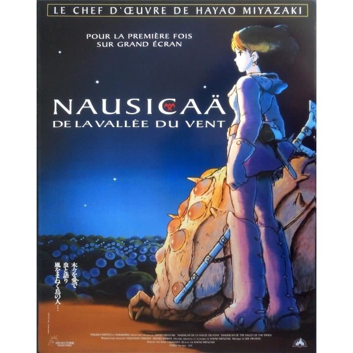 

NAUSICA Affiche Cinéma Originale Roulée Petit format 53x40cm Movis Poster MIYAZAKI