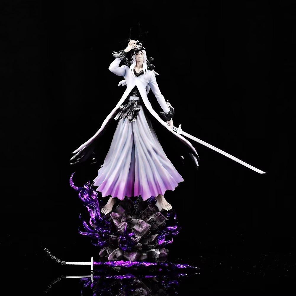 31-33cm Bleach Kurosaki Ichigo Two Forms Large Anime Figure Model Statue Boys Collection Desktop Decoration Ornament Toys Gifts