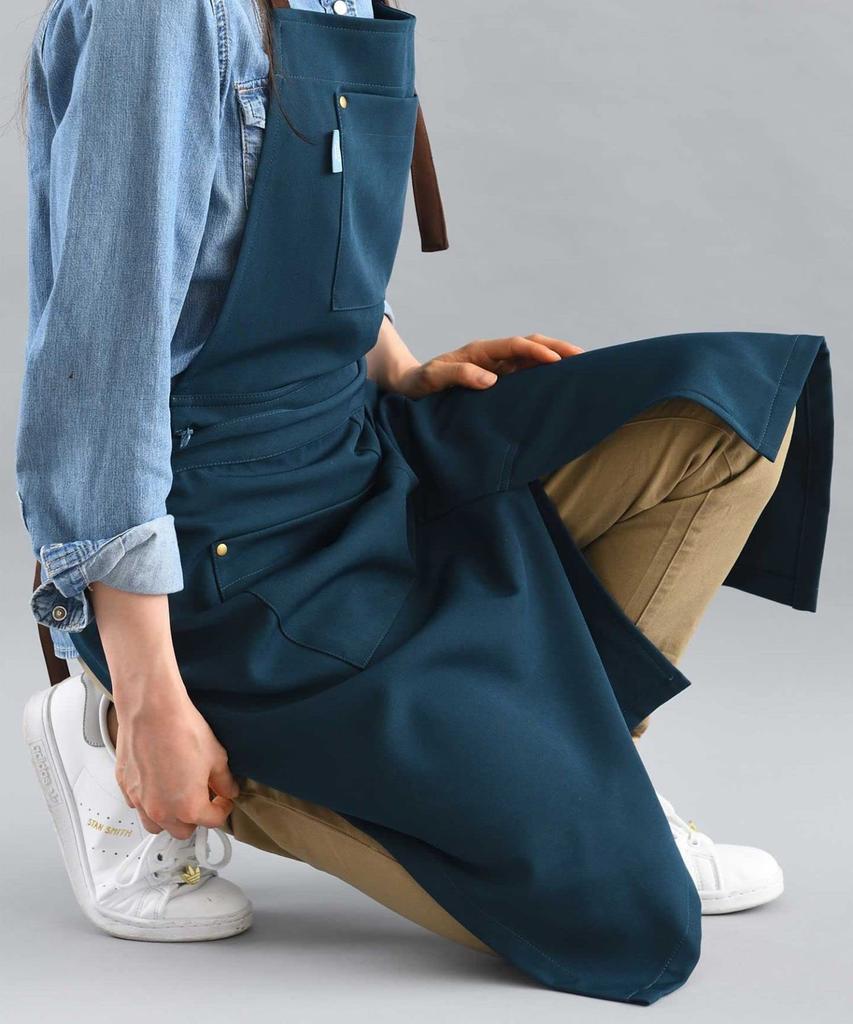 BRUNO Switchron Cafe Apron, Blue, No Size, BHK287-DPBL