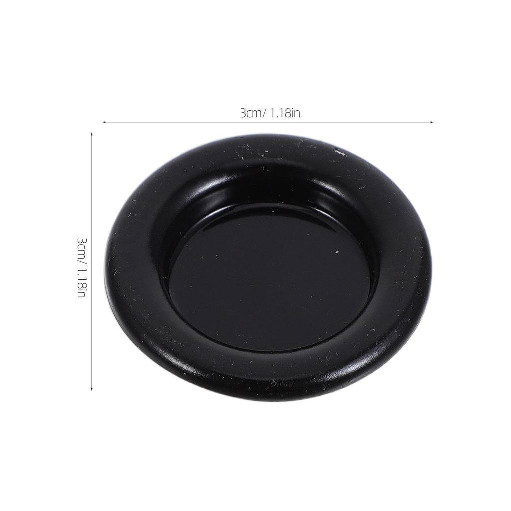 50Pcs Incense Accessories Mini Metal Cone Holder Stable Backflow Burner Tray for Home Office Spa Yoga Aromatherapy Decorative