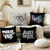 Band The V-veil Music Collide with Sky Cushion Cover Pillow Cover Decoration Room Home Sofa Living Office Car Nordic Simplicity