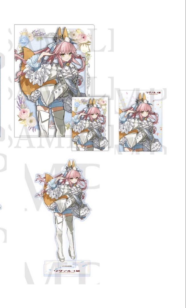 

[Б/У] Выставочный акриловый стенд Wada Arco, файл для бромидов, Tamamo no Mae Fate Бонус