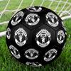 Man Utd logoSoccer Ball Colorful All Ages Machine Stitched PVC Competition Ready Durable High-Bounce