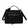 Small-scale Bag with A Slanted Shoulder Strap, Exquisite Korean-style Handbag with A Small Square Shape.