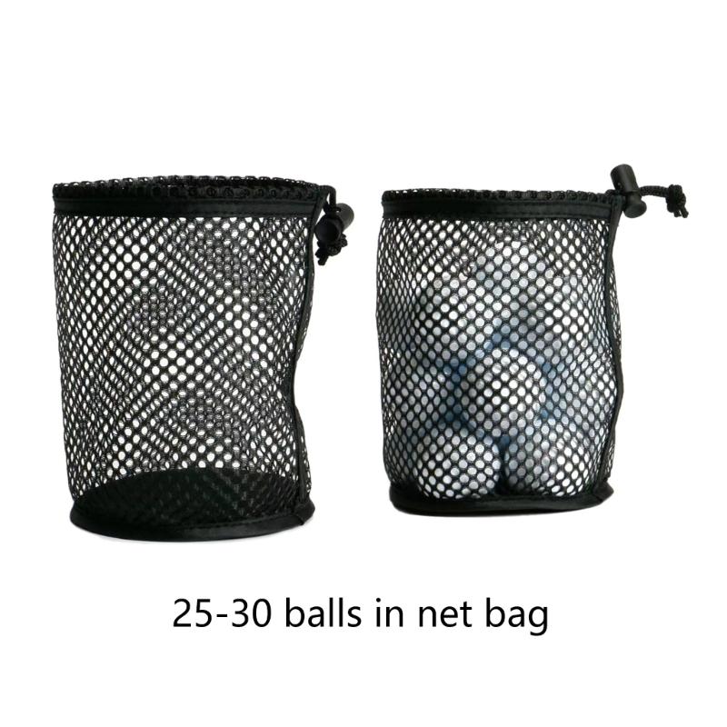 Golf Ball Pouch Golf Ball Bag Golf Mesh Bag Drawstring Mesh Bag Golf Ball Storage Bag Golf Accessories