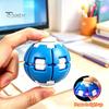 Stocking Stuffers for Kids Press to Spin Fidget Ball, Transformable Spinner Sensory Stress Relief Christmas Party Favors Children Toy Adults