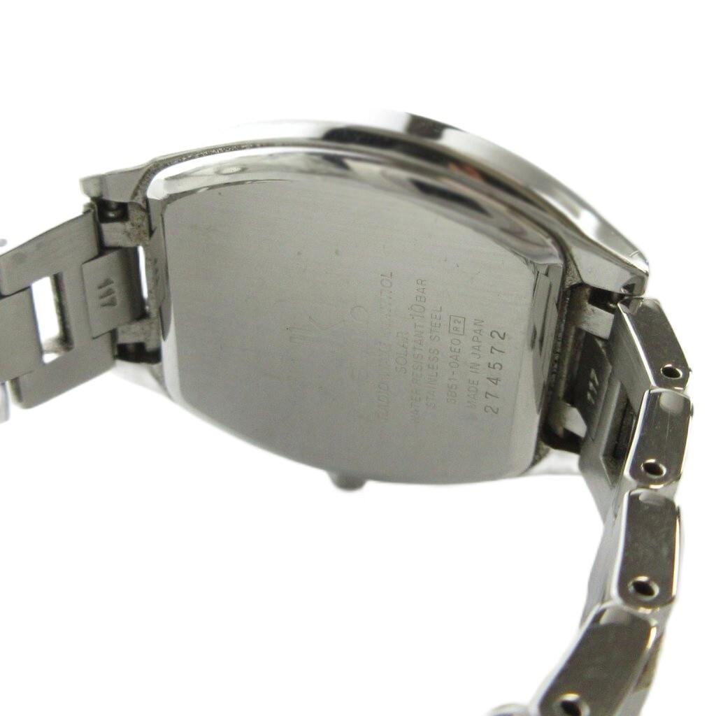 SEIKO Lukia Quartz Watch with Silver 3B51-0AE0 Logo, Color, Women's GY11/ MQ