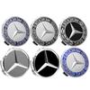 4pcs 75mm Car Wheel Hub Center Cover Modification Parts Suitable for Mercedes Benz W204 W205 AMG  E210 E211 E212 E213 E214 W222 PP8
