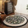 Round Carpet Bedroom Bedside French Medieval Style Cloakroom Dressing Table Chair Floor Mat Home Decoration Living Room Rugs