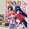 Angel Beats KARTOON Wandteppich Kunstdruck Japanischer Wandteppich Anime Wandbehang Heimdekoration