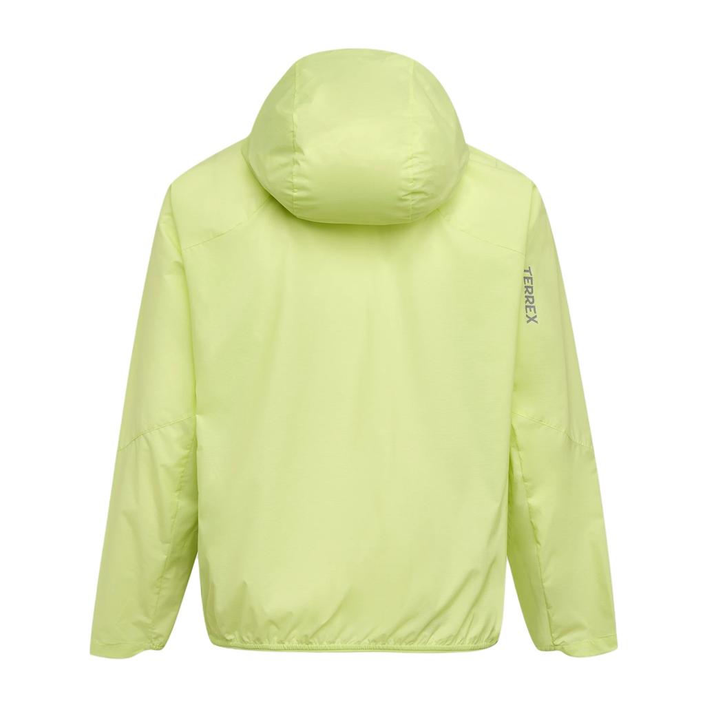Adidas Terrex Xploric Outdoor Windproof Cool Feel Packable Hiking Sports Trail Hooded Zip Long Sleeve Windbreaker Women outerwear KX0328