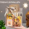 Capybara Souvenir Schreibwaren-Set - Perfektes Geschenk zum Kindertag, Geburtstag oder als Auszeichnung im Kindergarten
