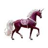 Horse Ornament 2D Acrylic Horse Car Rearview Charm Flat Christmas Tree Pendant Auto Interior Hanging Decoration for Women Girl