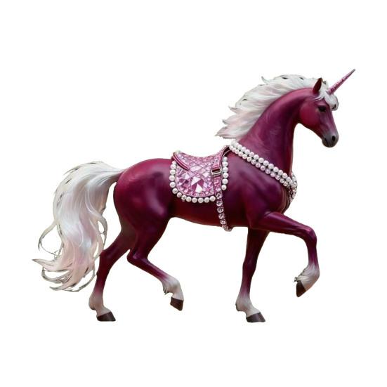 Pferdeornament 2D Acryl Pferd Auto Rückspiegelanhänger Flacher Weihnachtsbaumanhänger Auto Innenraum Hängedekoration für Frauen Mädchen